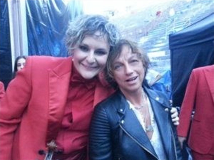 Con Gianna Nannini