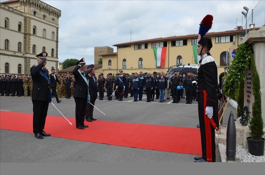 La cerimonia a Firenze.