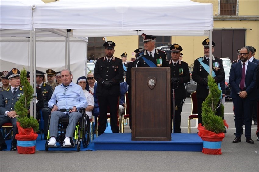 La cerimonia a Firenze.