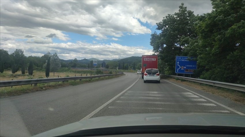 I lavori, la coda e il piccolo incidente