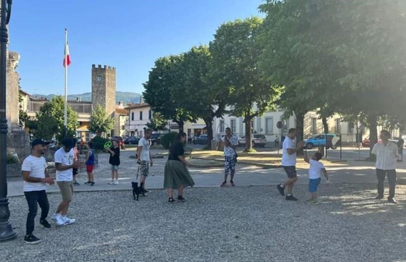 Il flash Mob a Vicchio