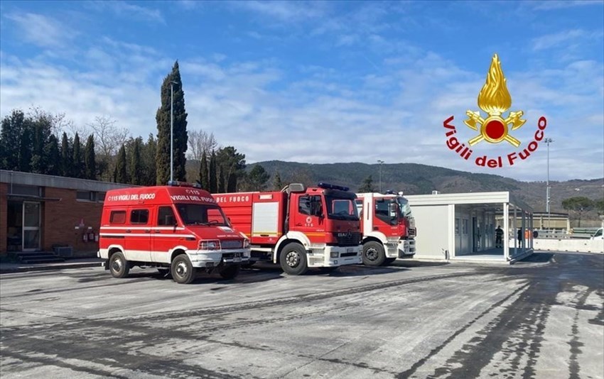 Aggiornamenti sull'incendio del container a Barberino. Ecco cos'era e come è andata