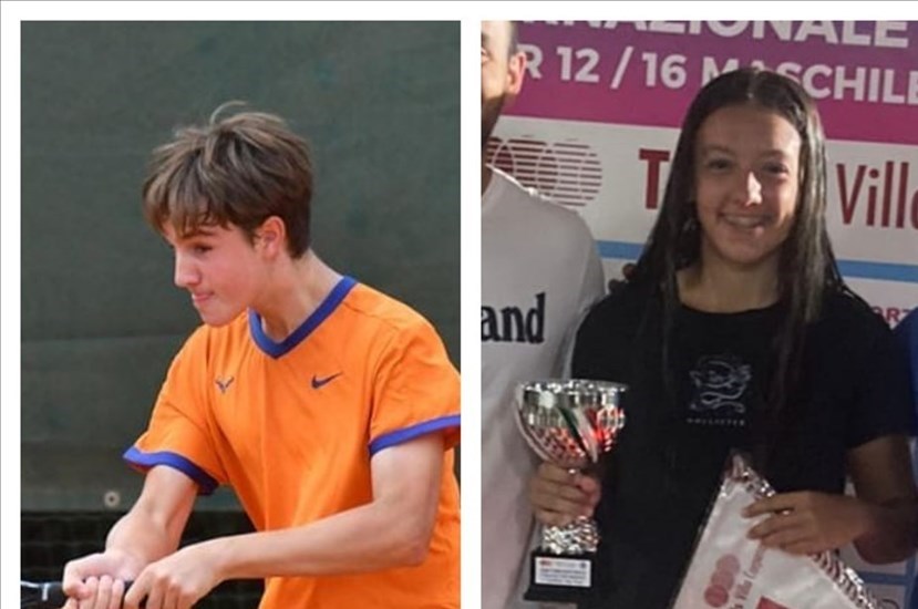 Da sinistra Martino e Catalina