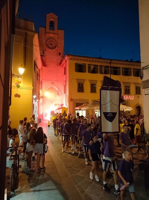 La presentazione dei rioni