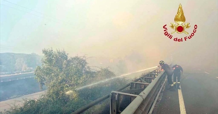 l'incendio di Terrafino