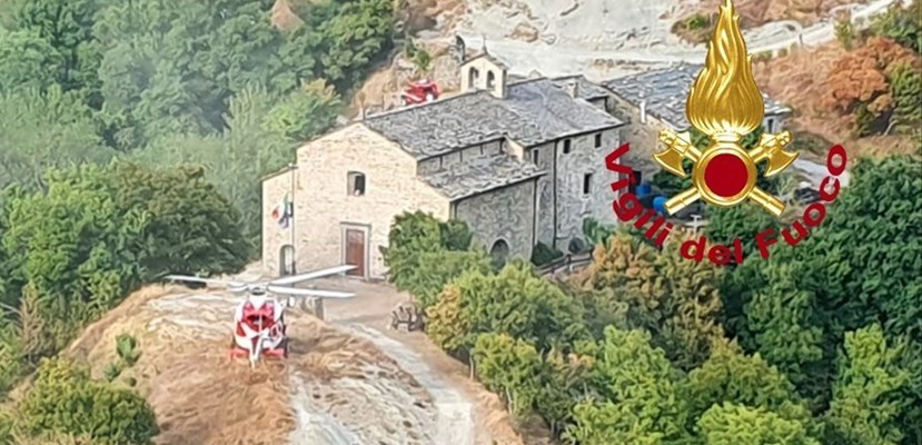 Elicottero Drago a Palazzuolo