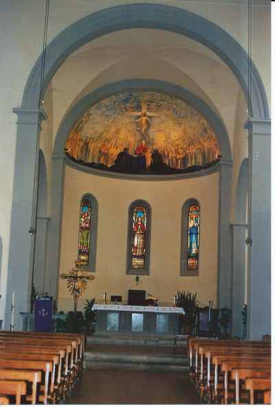 L'affresco di Massimo Buccioni a Dicomano