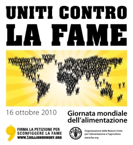 Sabato 16: Giornata Mondiale dell'Alimentazione