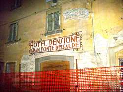 Storia e fascino... il vecchio albergo della Fonte dell'Alpe