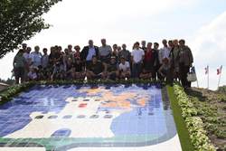 Tra Tolosa e Carcassonne spunta la Rotonda Marradi. Inaugurata l'opera frutto del gemellaggio