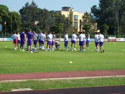 Fiorentina, secondo giorno di ritiro. E domani (mercoledì) partita contro il Gavorrano