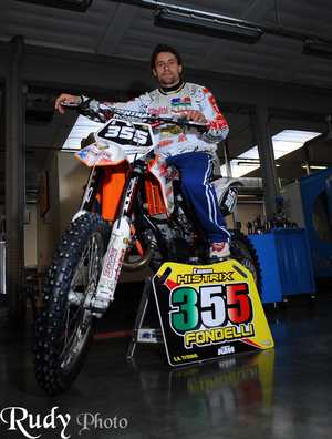 Motocross. Il Campione toscano si allena a Polcanto, le foto