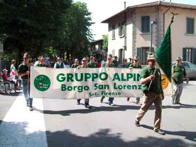 Firezuola, Festa degli Alpini. Un grande raduno fra tradizione e allegria