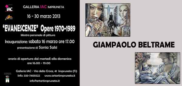 Il 'prof.' Beltrame (al Giotto Ulivi) in mostra a Impruneta