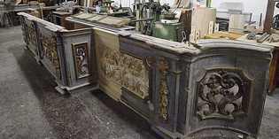 Visita all'Organo Stefanini. Immagini e cronaca dei restauri