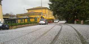 Borgo. Grandinata da 'record', e torna la neve. Le previsioni