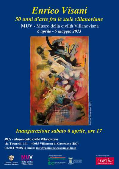 Enrico Visani in mostra a Castenaso (Bologna)