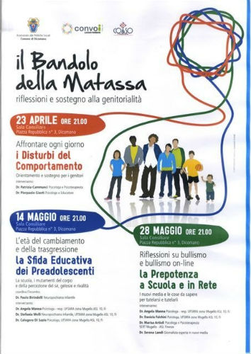 Il bandolo della matassa. A Dicomano si riflette sulla genitorialita’