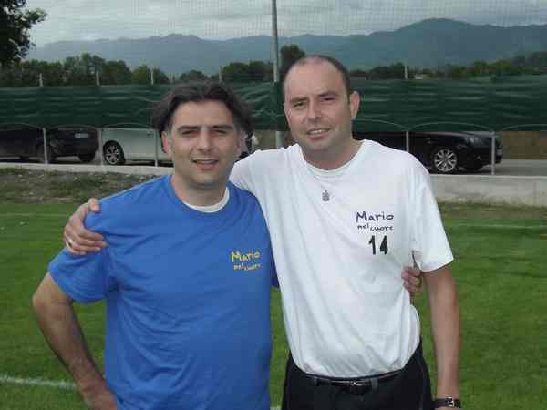 Tutti in campo per Mario. Cronaca e foto della giornata...