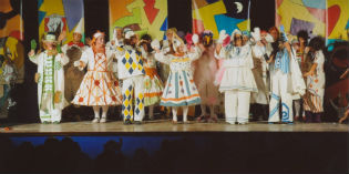 Borgo. Grande successo del gruppo La Caldana