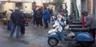 Le mitiche “vespe” in raduno a Borgo San Lorenzo. Cronaca e foto...
