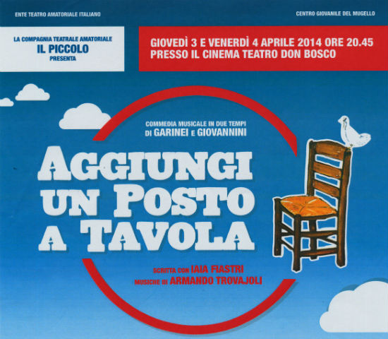 Al Don Bosco di Borgo “Aggiungi un posto a tavola”
