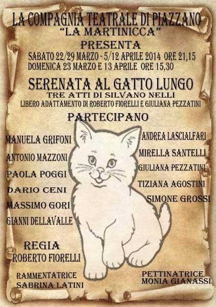 Piazzano. Torna in scena la compagnia 'La Martinicca'. Info...