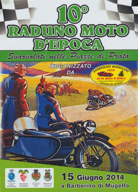 Barberino - Prato. Domenica 15 raduno di moto d'epoca. Info...