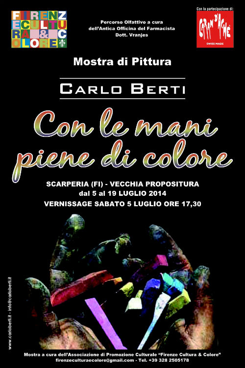 Il maestro Carlo Berti espone a Scarperia. Info...