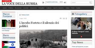 Forteto, la curiosità. Ne parlano anche siti italo - russi...