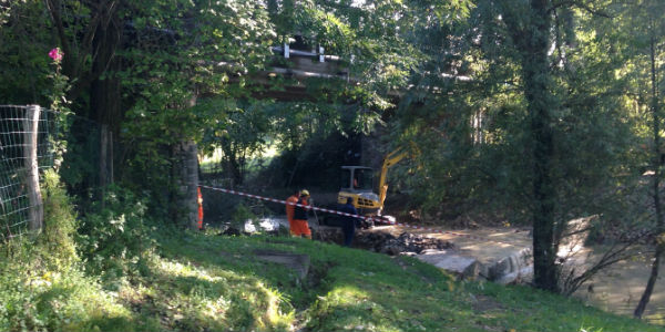 Risolto il giallo del fiume Levisone a Scarperia... Foto