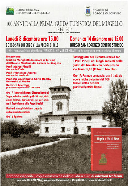 Borgo. Doppia commemorazione dello scrittore Francesco Niccolai