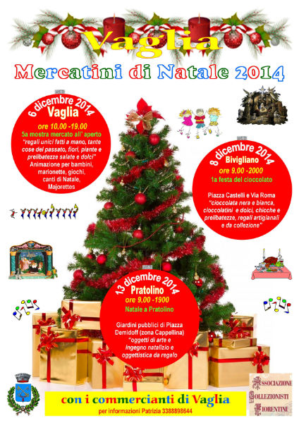 Natale. Da Ronta a Vaglia a Vicchio, alcune iniziative in Mugello....