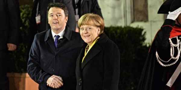 Patate di Marradi alla cena Renzi - Merkel in Palazzo Vecchio