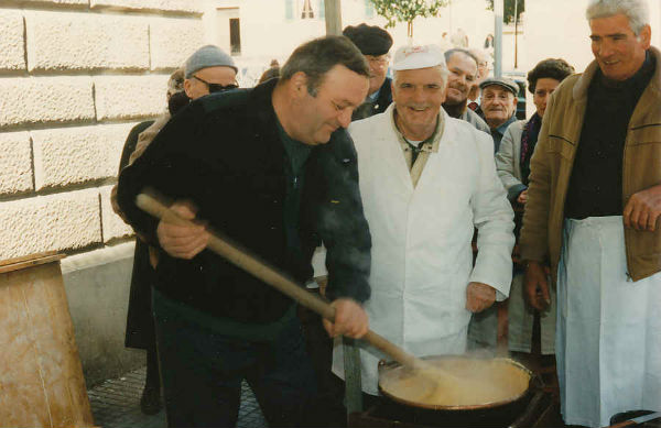 Polenta fumante in ricordo di una pagina di libertà