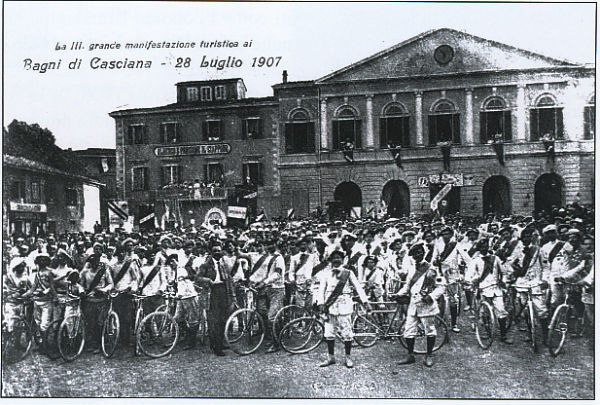 Pranzo sociale del club ciclo appenninico 1907