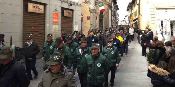 Una grande festa Alpina a Borgo San Lorenzo