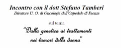 Salute e genetica al famminile. Un incontro a Marradi