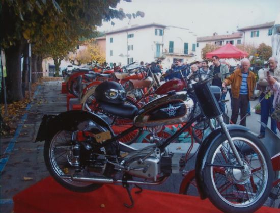 Raduno di moto d’epoca a Barberino di Mugello