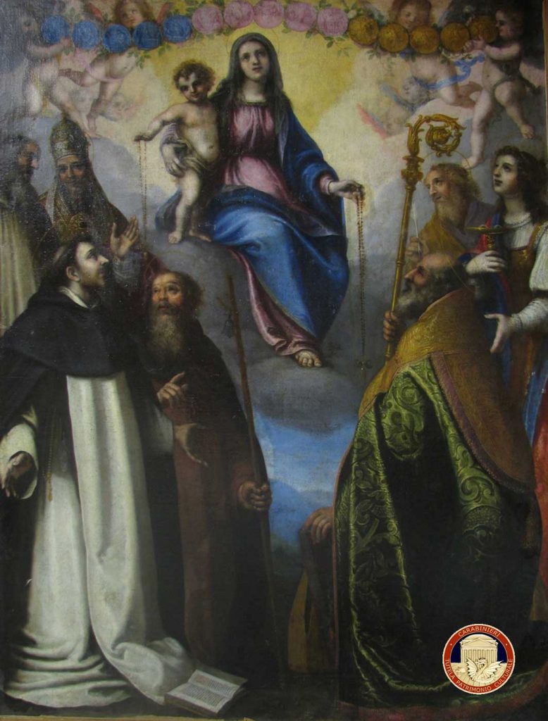 Restituita un'opera rubata nel 1996 alla Chiesa di Vicchio