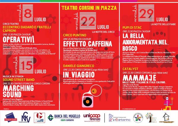 Estate senza frontiere. Programma eventi a Barberino