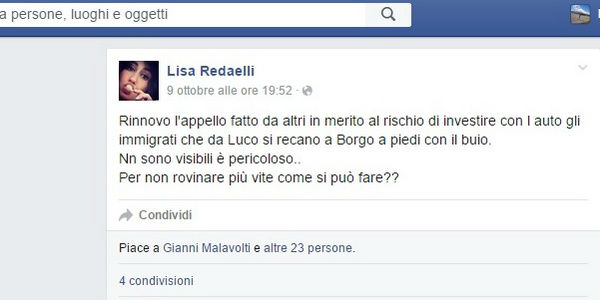 Mugello & profughi, bufera sul web. 'Prendi la ruspa' e 'tiro al bersaglio'