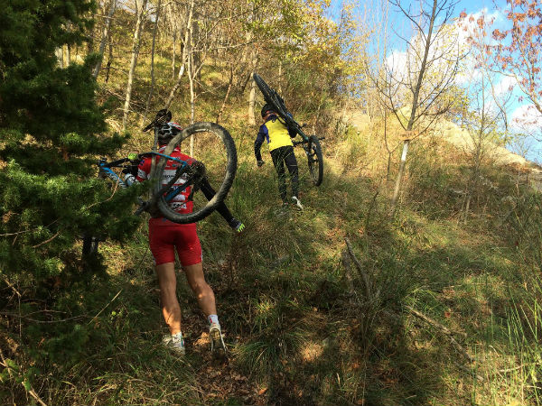 In Bike alla Stazione abbandonata di Fornello