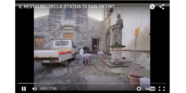 San Piero, i volontari e la statua. Una storia mugellana