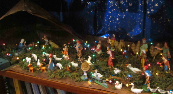 Il presepe meccanico al santuario del ss. Crocifisso