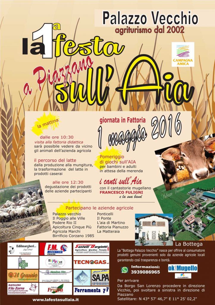 La Festa sull'Aia. La prima edizione a Piazzano