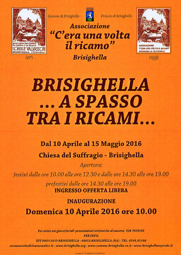 Brisighella. A spasso tra i ricami…