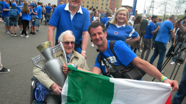 La bella avventura di Saverio e Matteo a Leicester City