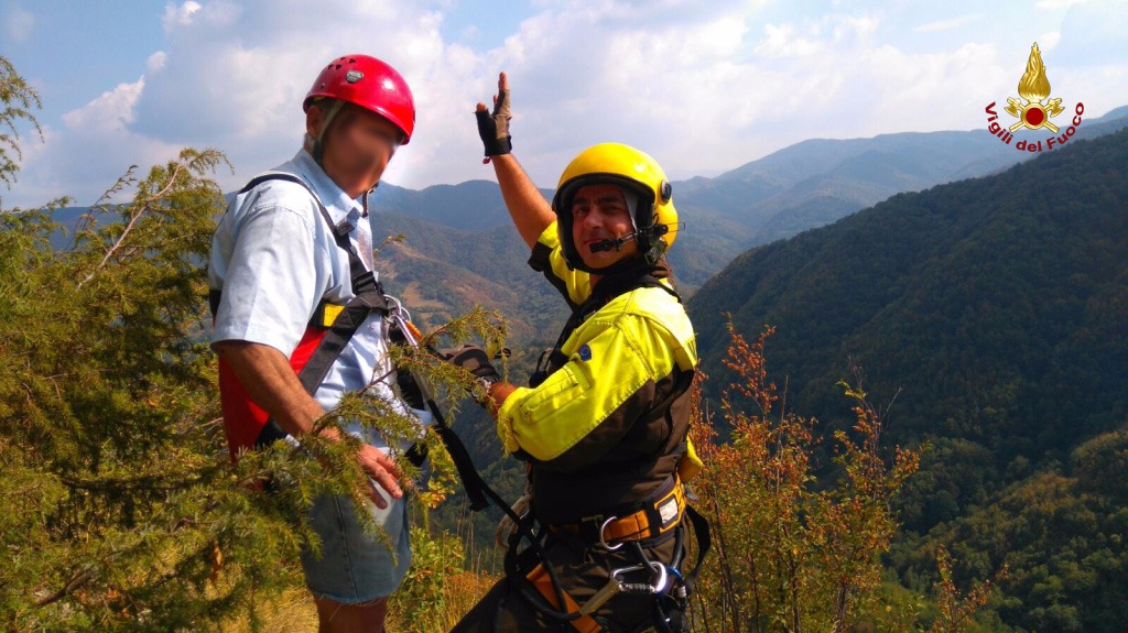 Disperso a Marradi. Video e foto dell'intervento
