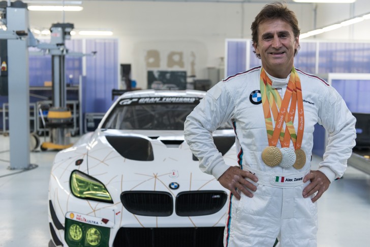 Alessandro Zanardi gareggerà al Mugello al volante di una BMW M6 GT3